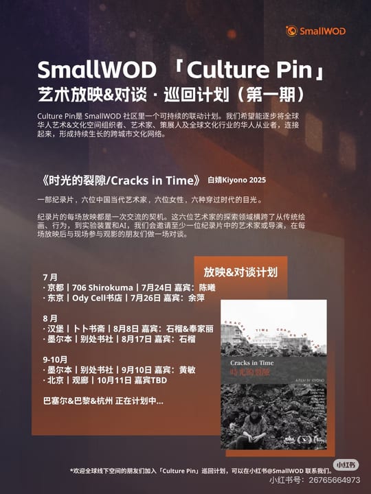 「Culture Pin」全球放映丨一部中国当代女性艺术家的群像